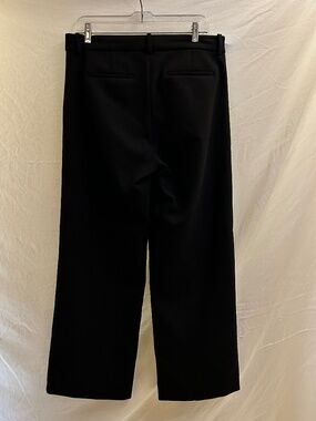 J.Crew black slim ankle pants-work trousers (Size 12 petite)